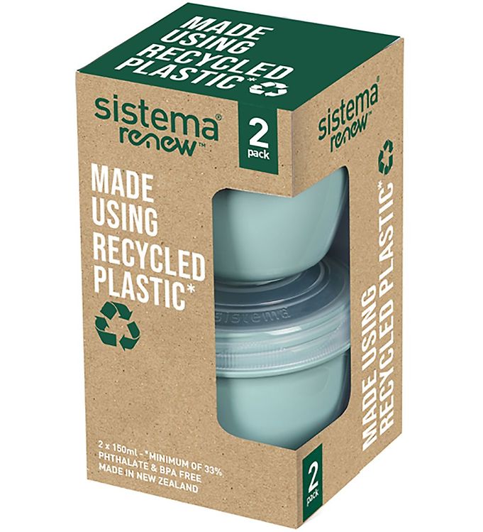 Image of Sistema Snackboks - Yogurt 2-Pack Renew - 150 ml - Mint (XF411)