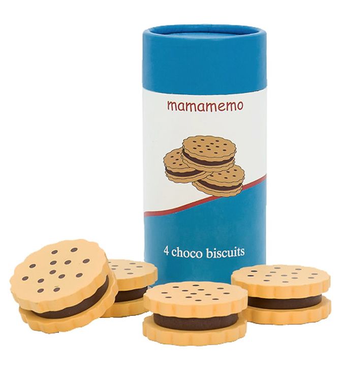 Mamamemo 4 stk. Chokoladekiks I Rør - legemad - Legekammeraten.dk