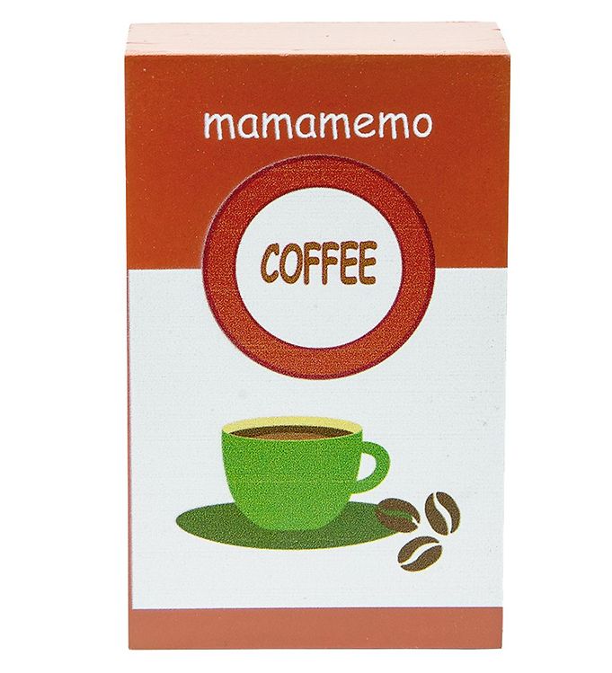 MaMaMeMo Legemad - Træ - Kaffebønner