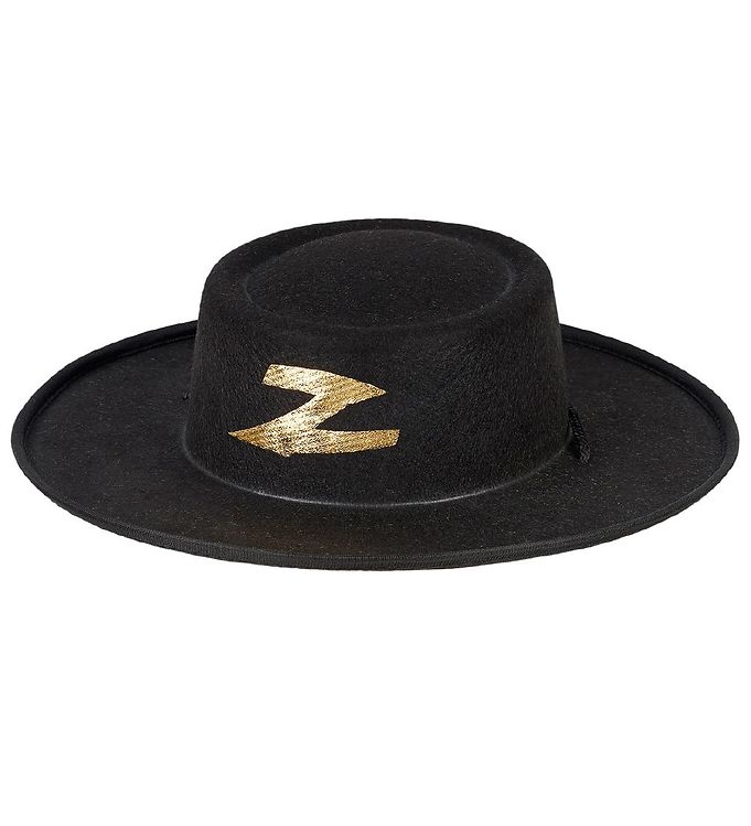 Image of Souza Udklædning - Hat - Jean-Claude - Sort - 4-6 år (104-116) - Souza Udklædning (193062-969383)