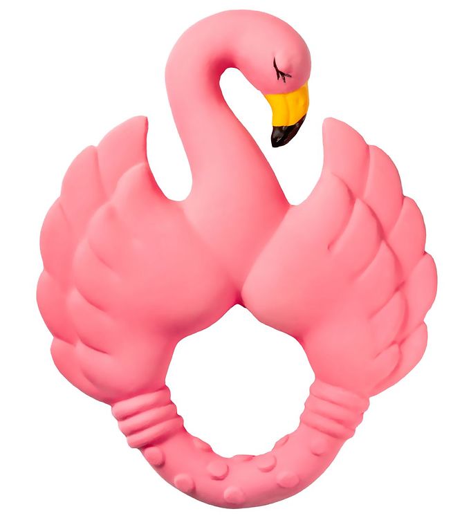 Image of Natruba Bidering - Naturgummi - Flamingo - Pink - OneSize - Natruba Bidering (193891-972337)