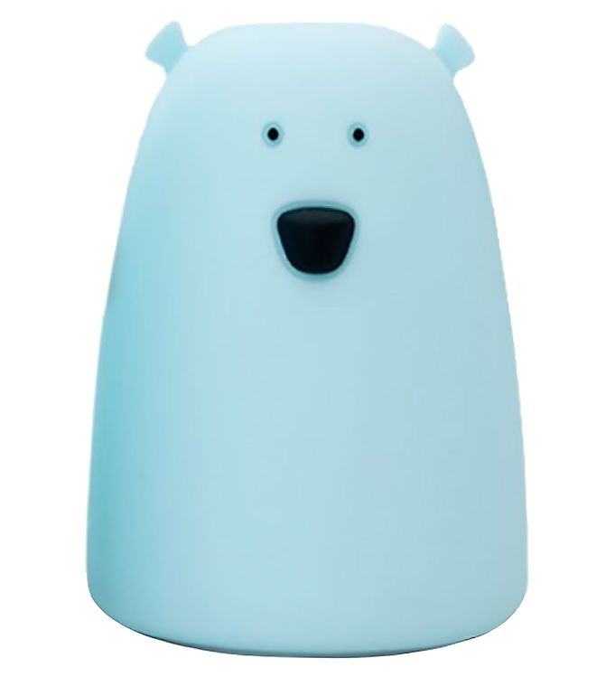Vågelampe - Bear Lamp - USB fra Rabbit & Friends - Stor - Blue
