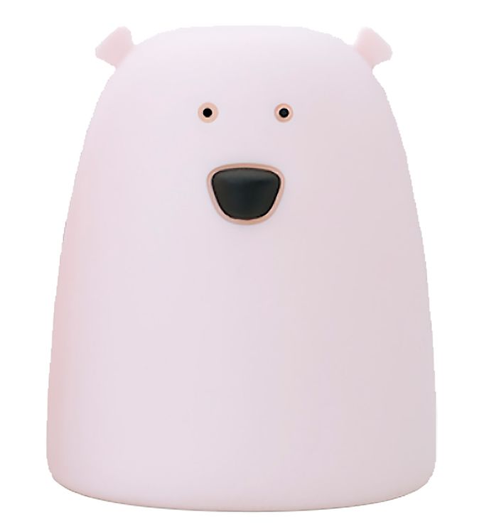 Vågelampe - Bear Lamp - Batteri fra Rabbit & Friends - Small - Pink