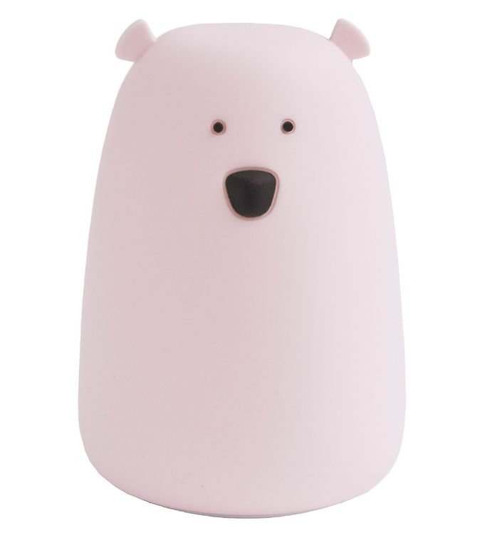 Vågelampe - Bear Lamp - USB fra Rabbit & Friends - Stor - Pink