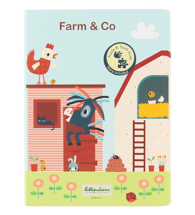 Image of Lilliputiens Aktivitetsbog - Farm & Co (193897-972343)