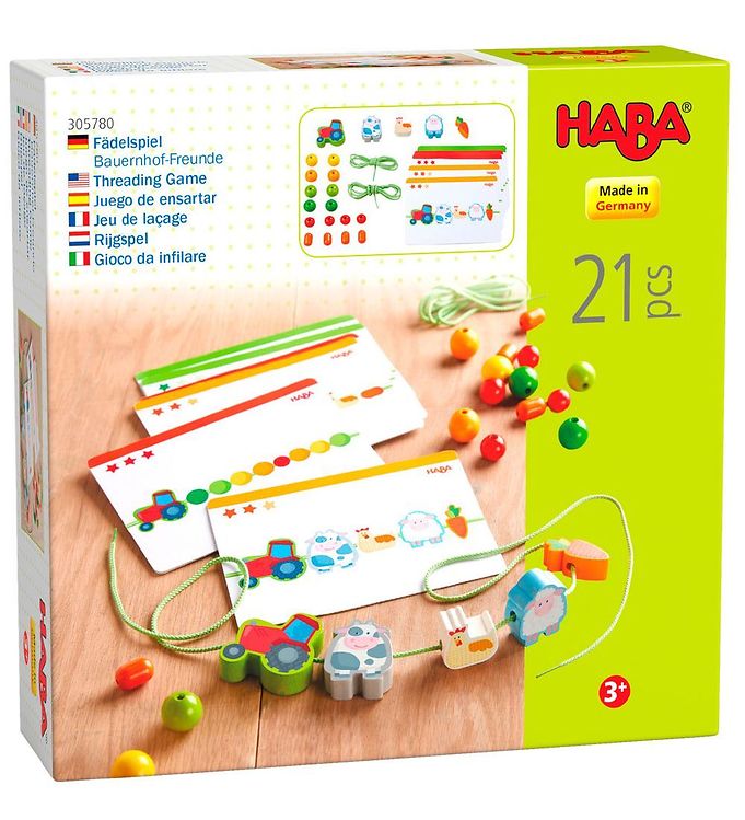 Image of Haba Færdighedsspil - Gård - OneSize - HABA Spil (196314-982448)