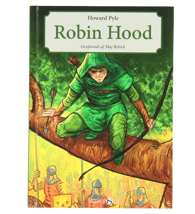 Straarup & Co Bog - Letlæste Klassikere - Robin Hood - Dansk