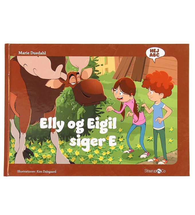 Straarup & Co Bog Hej Abc Elly Og Eigil Siger E Dansk