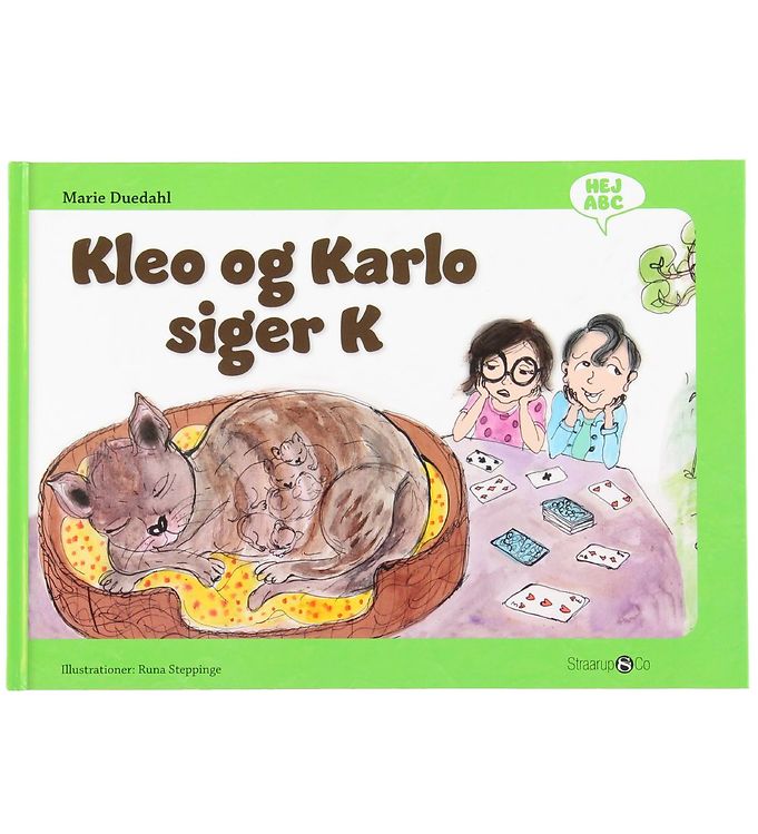 Image of Straarup & Co Bog - Hej ABC - Kleo og Karlo Siger K - Dansk (196844-983741)
