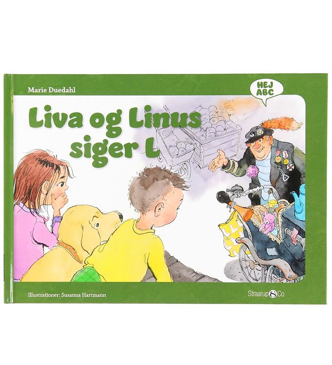 Straarup & Co Bog Hej Abc Liva Og Linus Siger L Dansk