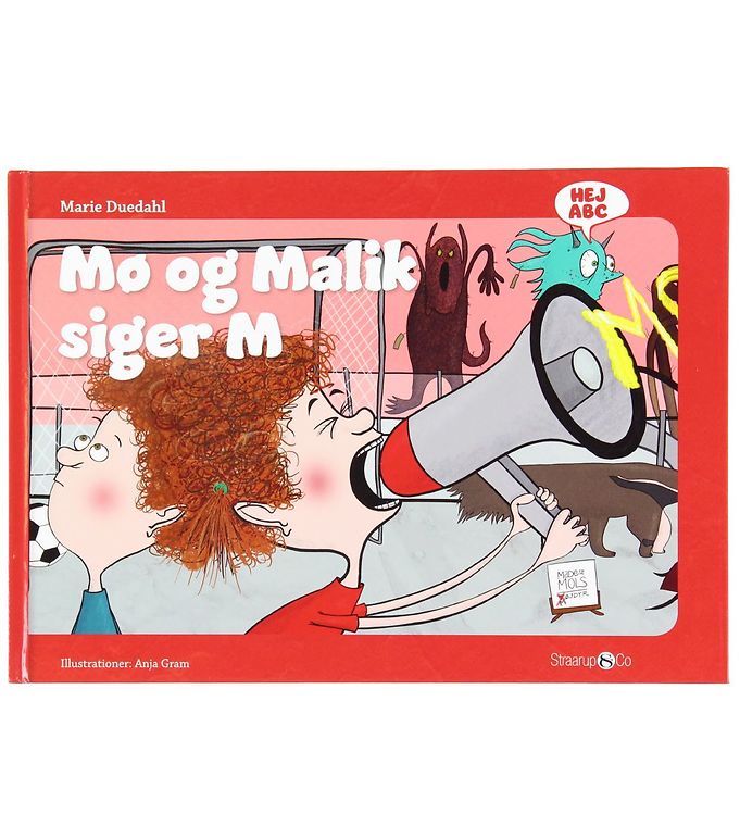 Straarup & Co Bog Hej Abc Mø Og Malik Siger M Dansk