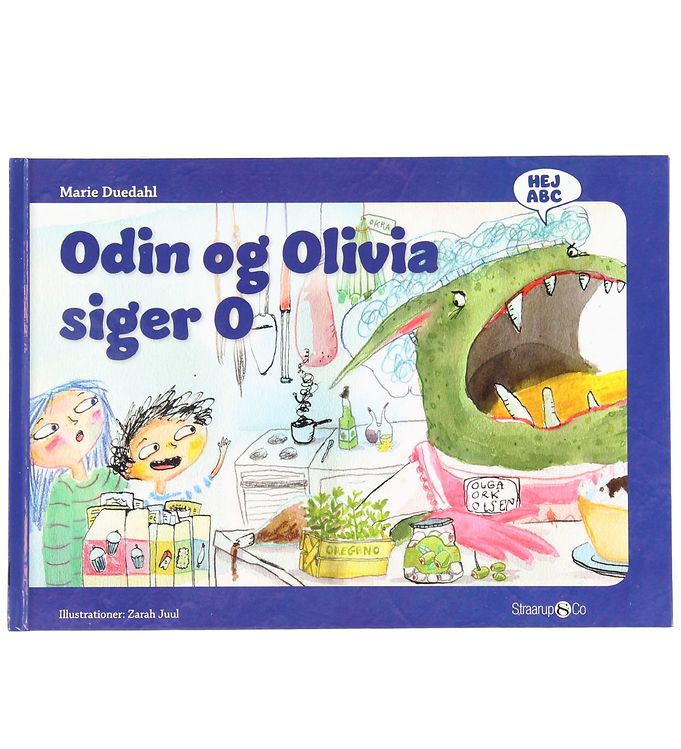 Straarup & Co Bog - Hej ABC Odin og Olivia Siger O Dansk unisex