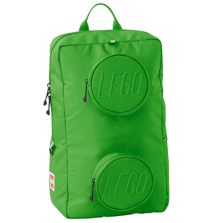 LEGO® Skoletaske - Signature Brick - 18 L - Bright Green