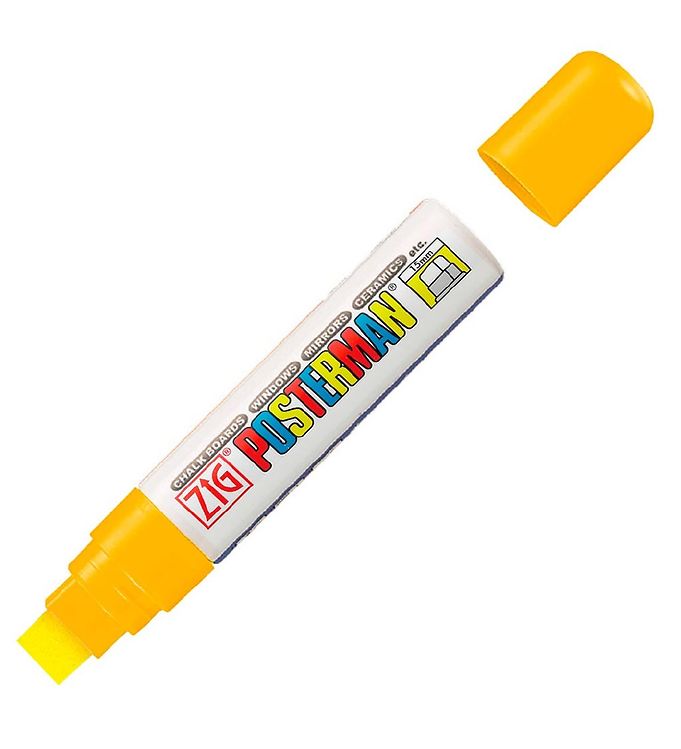 Image of Zig Tusch - Vandfast - 15 mm - Gul - OneSize - Zig Tusch (198928-993090)