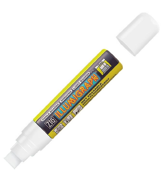 Image of Zig Tusch - Illumigraph - 15 mm - Hvid - OneSize - Zig Tusch (198930-993092)