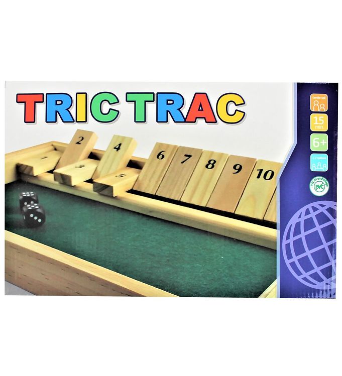 Image of GA Leg Spil - Træ - Tric Trac - OneSize - GA Leg Spil (199341-994803)