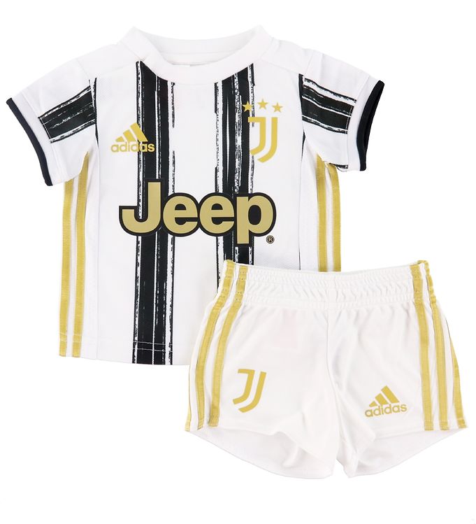 adidas Performance Fodboldsæt - Juventus Hvid/Sort unisex