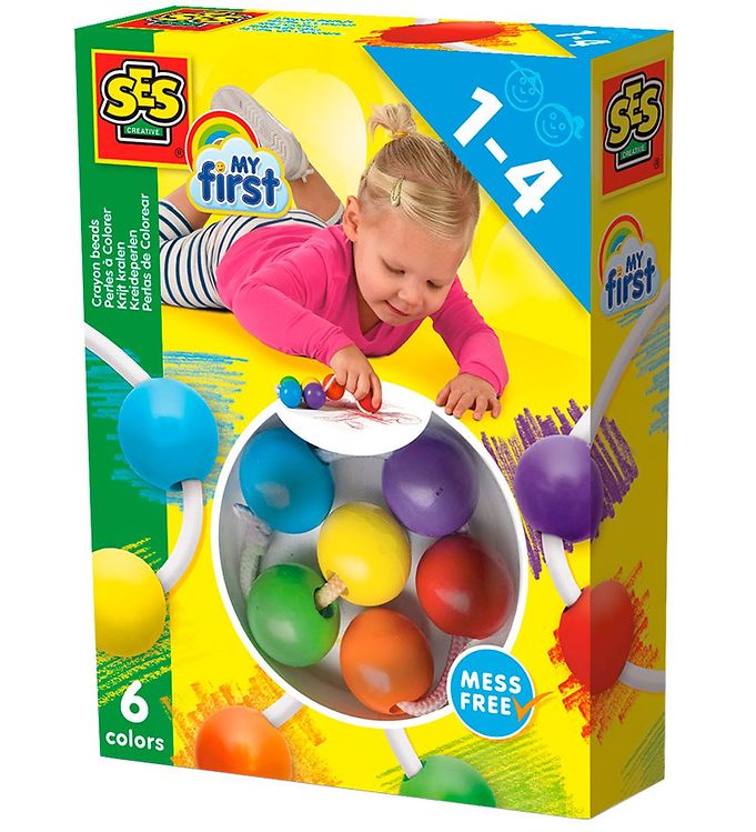 Image of SES Creative Farvekugler - Min Første - OneSize - SES Creative Farvesæt (258280-2991277)