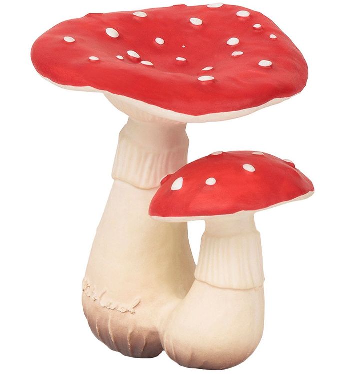 Image of Oli & Carol Bidelegetøj - Naturgummi - Spot The Mushroom - OneSize - Oli & Carol Bidering (258408-3011845)
