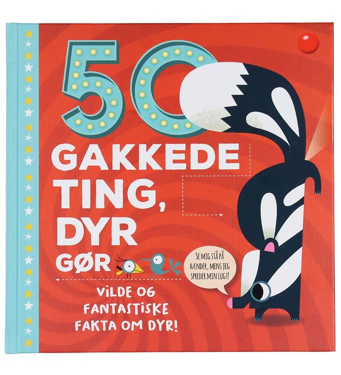 Image of Forlaget Bolden Bog - 50 Gakkede Ting, Dyr Gør - Dansk (258939-3051910)