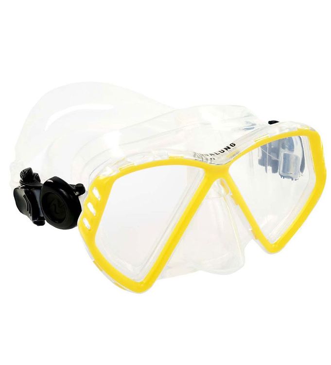 Image of Aqua Lung Dykkermaske - Cub Jr - Transparent/Gul - OneSize - Aqua Lung Dykkermasker (260743-3085936)