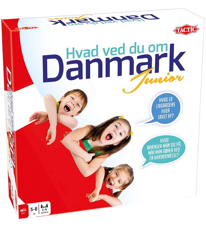 TACTIC Brætspil - Hvad Ved Du - Junior