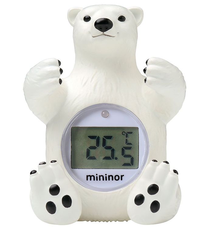 Image of Mininor Badetermometer - Isbjørn - Hvid (262638-3407537)
