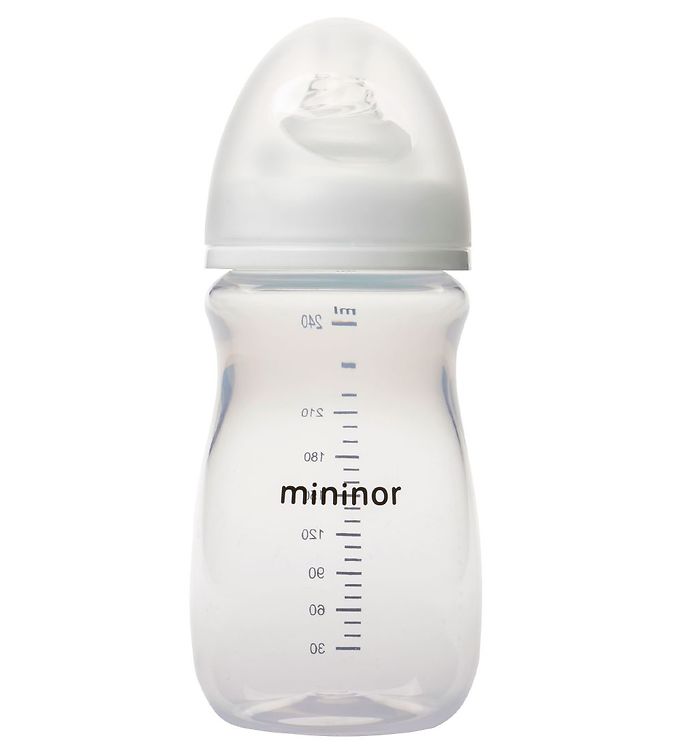 Image of Mininor Sutteflaske - 240 ml - Hvid - OneSize - Mininor Sutteflaske (262647-3407553)