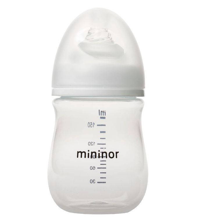Image of Mininor Sutteflaske - 160 ml - Hvid (262648-3407554)