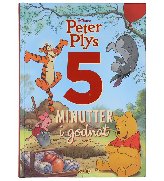 6: Fem minutter i godnat - Peter Plys - Indbundet