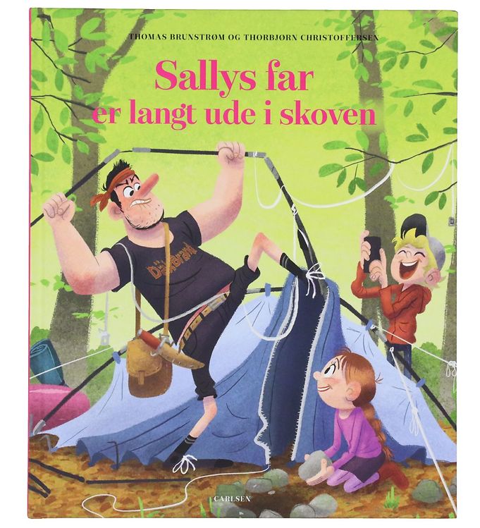 Forlaget Carlsen Bog Sallys Far Er Langt Ude I Skoven Dansk