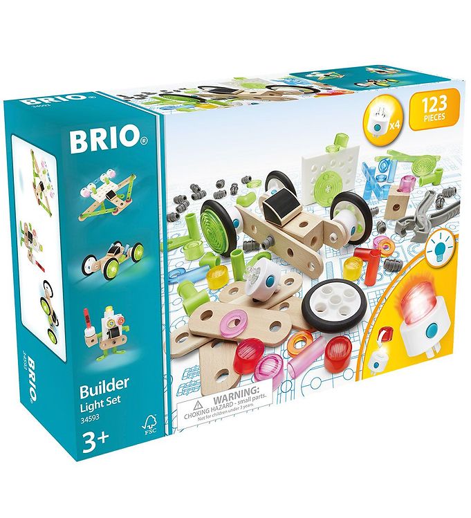 Image of BRIO Builder Lyssæt 34593 - OneSize - BRIO Legetøj (263708-3418959)