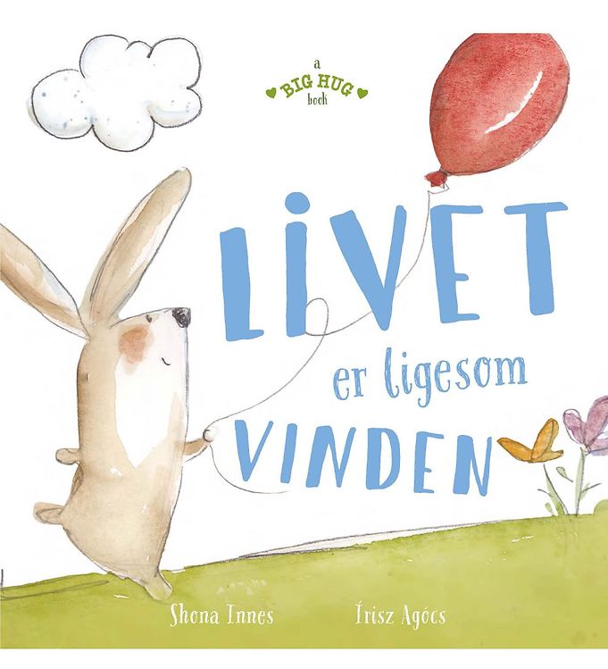 Image of A Big Hug Book Bog - Livet Er Ligesom Vinden - Dansk - OneSize - A Big Hug Book Bog (265798-3455163)