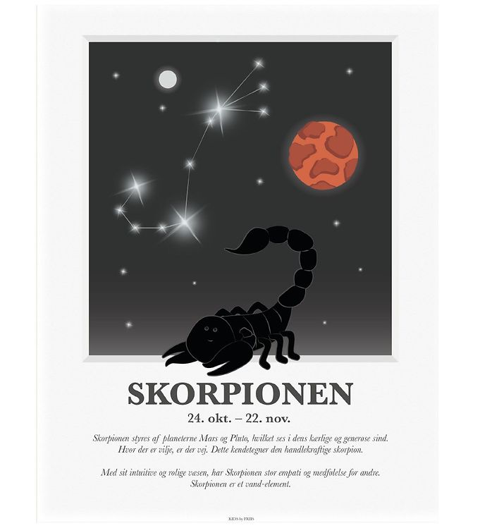 by Friis Plakat - - Skorpionen » Fragtfri i DK