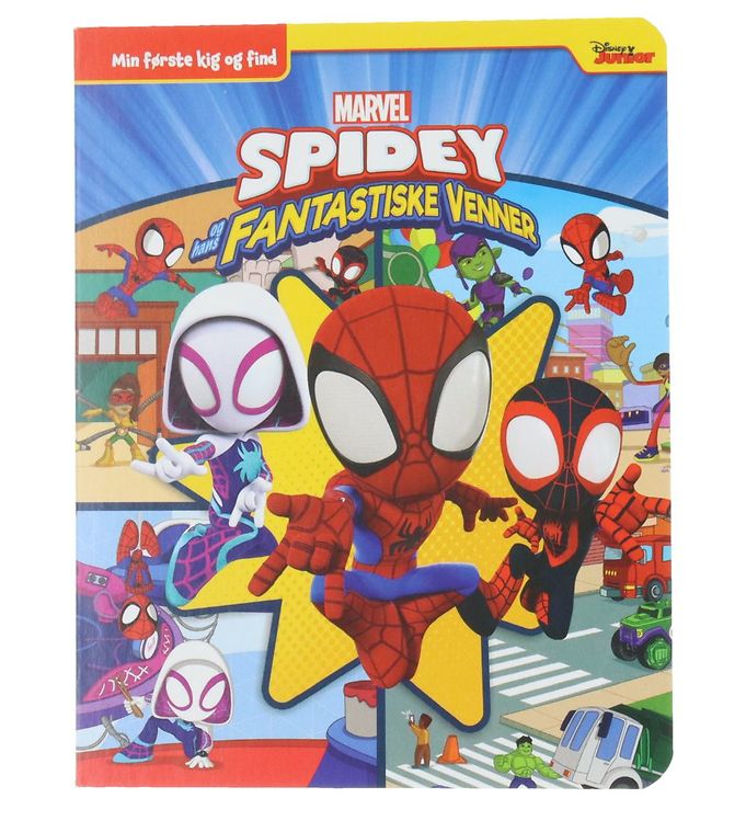 5: Marvel - Spidey Og Hans Fantastiske Venner - Min Første Kig Og Find - Diverse - Bog