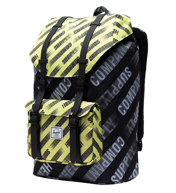 Herschel Rygsæk - Little America Mid Volume - Neon Grid Highligh