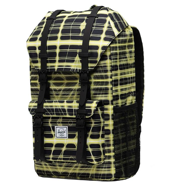 Herschel Rygsæk - Little America Youth - Neon Grid Highlight