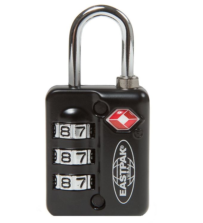 Eastpak Hængelås m. - Lock-it Single - Sort » Fragtfri i DK