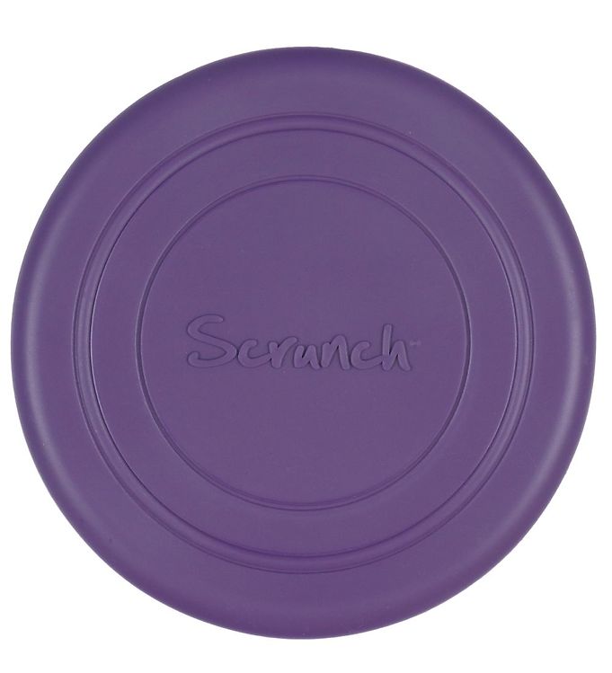 #3 - Scrunch Frisbee - Silikone - Ø 18 cm - Dark Purple