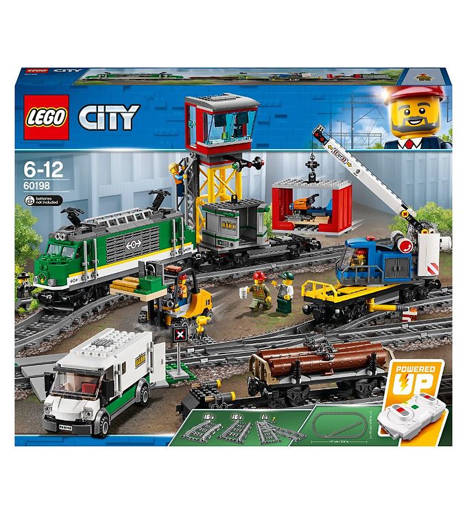 Image of LEGO City - Godstog 60198 - Motoriseret - 1226 Dele - OneSize - LEGO Klodser (216890-1073550)