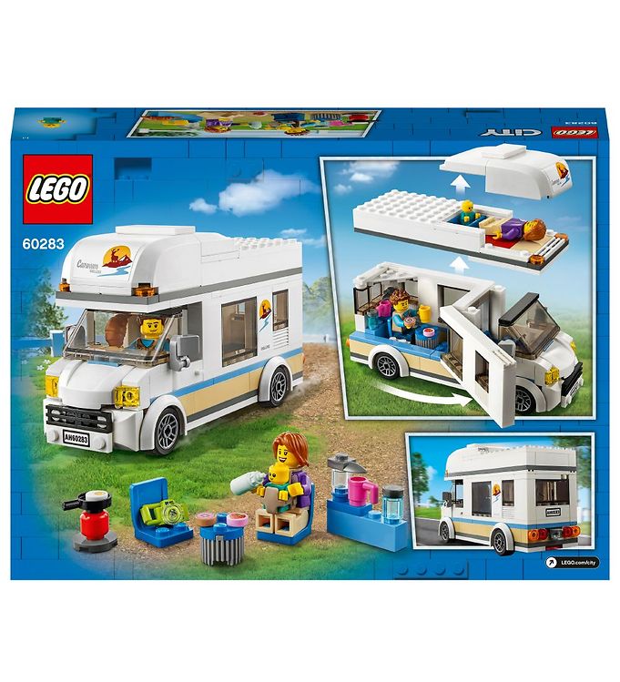 Portal Banquet låne LEGO City - Ferie-Autocamper 60283 - 190 Dele » Fragtfri i DK