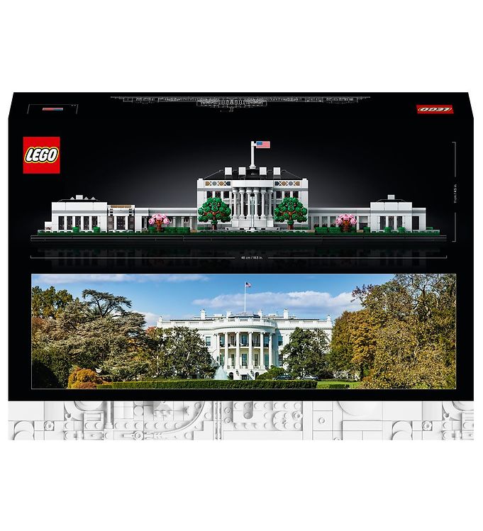 At sige sandheden tidsskrift klinke LEGO Architecture - Det Hvide Hus 21054 - 1483 Dele