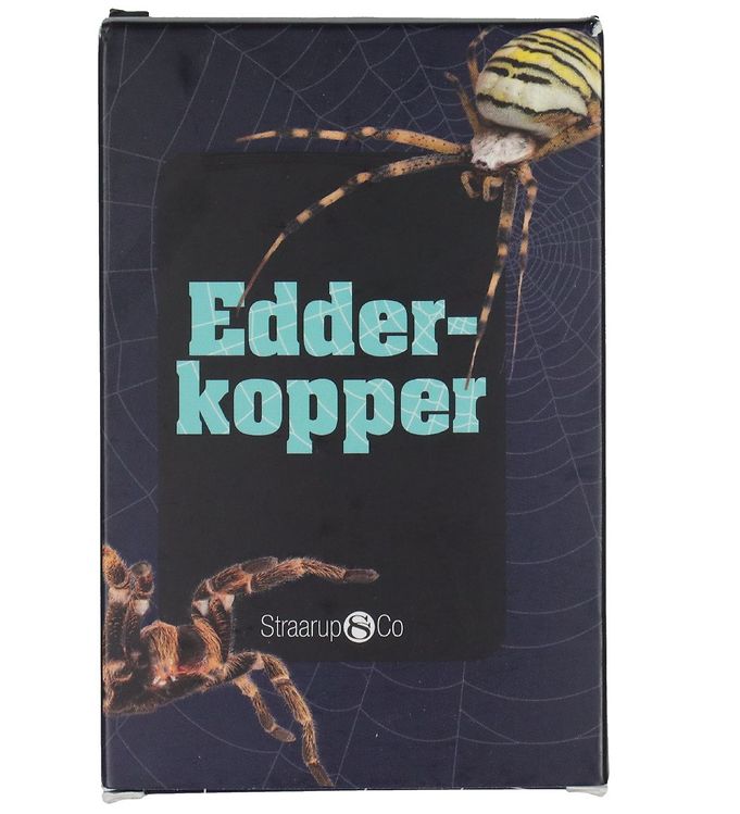 Straarup & Co Kortspil Spil & Læs Edderkopper