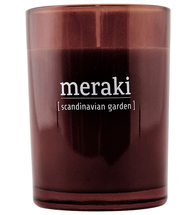 Image of Meraki Duftlys - 220 g - Scandinavian Garden - OneSize - Meraki Tilbehør (217493-1075522)