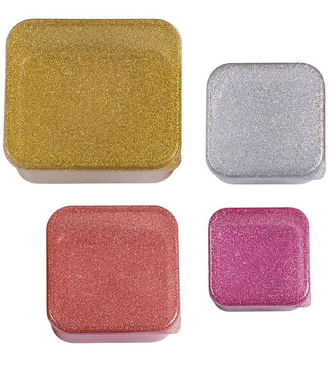 Little Lovely Company Madkasse Stk Gold Blush Glimme