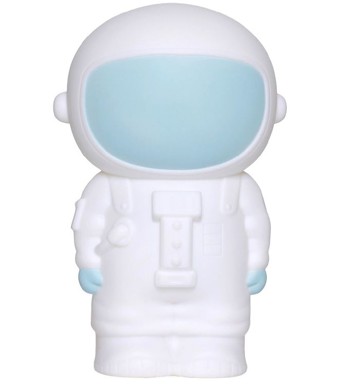 A Little Lovely Company Sparegris Astronaut Hvid/blå