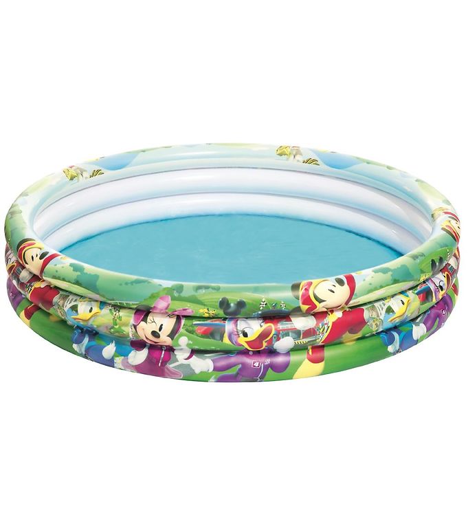 Bestway Oppustelig Bassin 122x25cm Mickey And The Roadster