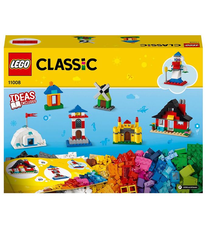generøsitet Lavet til at huske Kort levetid LEGO Classic - Klodser og Huse 11008 - 270 Dele » Fragtfri i DK