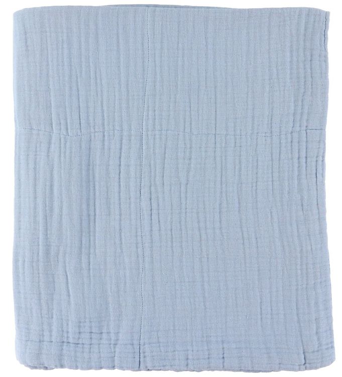 Sebra Babytæppe - 85x85 cm - Powder Blue