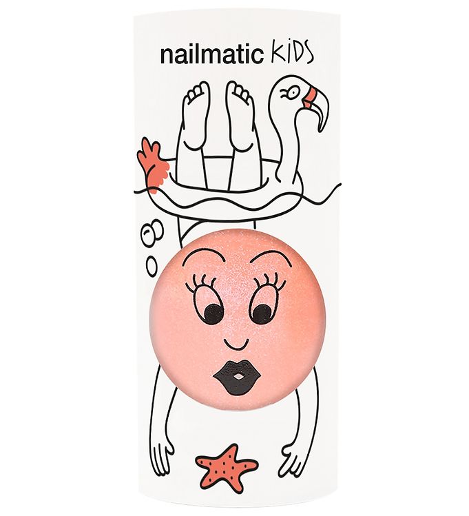 Nailmatic Neglelak - Flamingo Coral Neon